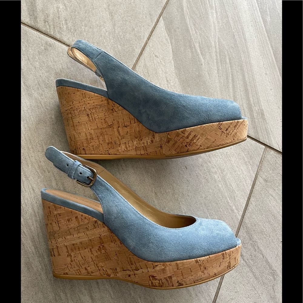 .Stuart Weitzman wedges.